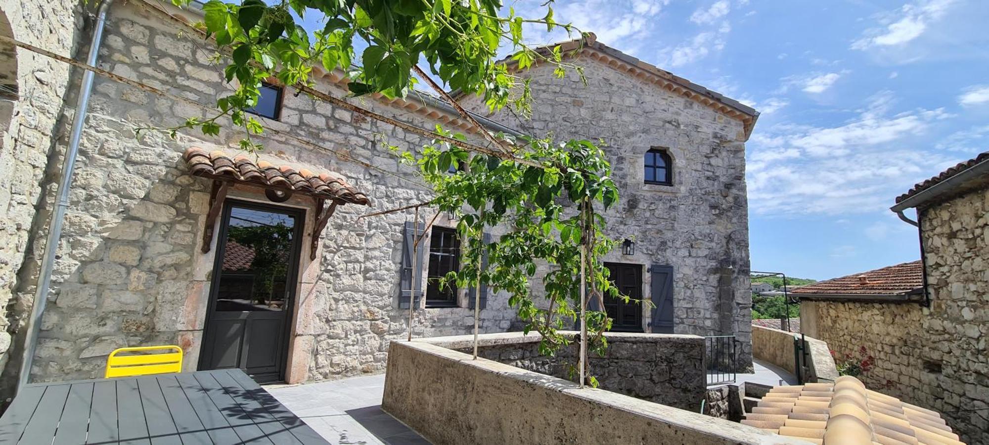 Magnifique Maison En Coeur De Balazuc, Proche Plages Ardeche Екстер'єр фото